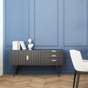 Sideboard PIXAR 150x40xH80cm, black