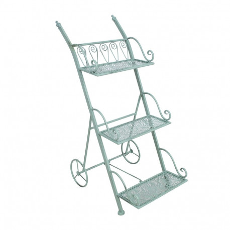 Riiul MINT 34x50xH81cm, antiikroheline metall