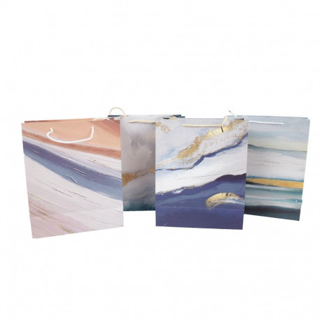 Kinkekott MARMOR, 26x32x12cm, mix