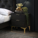 Nightstand POEM dark brown