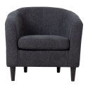 Armchair WESTER dark grey