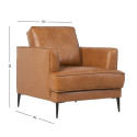 Tugitool LEO 80x86xH85cm, helepruun