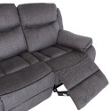 Diivan GENTRY 3-kohaline manuaalne recliner, hall