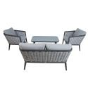 Garden furniture set MARIE table, sofa, 2 chairs