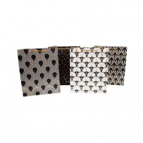 Gift bag DECO, 18x23x10cm, mix