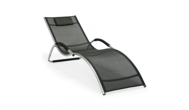 Deck chair BRIGO black