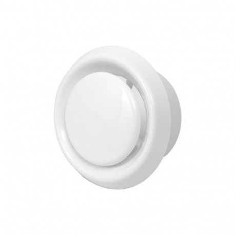 universaalne plastist difuusor, D125, valge