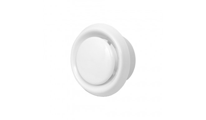 universaalne plastist difuusor, D125, valge
