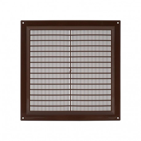 GRILLE VENTILATION 250X250, BROWN