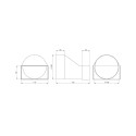 ADAPTER LONG TO-ROUND 110X55 D100