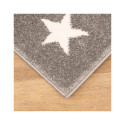 CARPET KIDS 9562A_L5325 1.4X2 GREY STARS