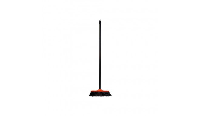 SPONTEX RED INDOOR BROOM WITH HANDLE