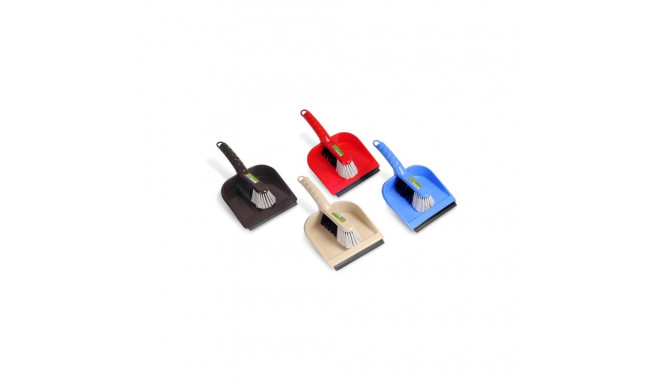 SPONTEX DUSTPAN WITH BRUSH, (1 PCS)