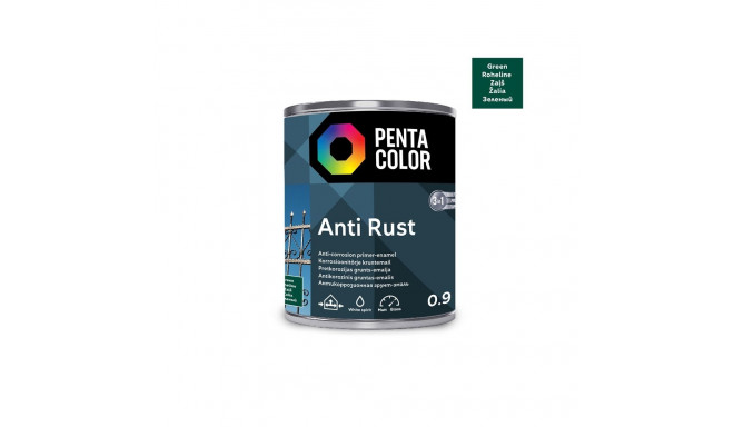 ANTICOR PAINT ANTI-RUST GREEN 0.9L