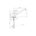 KITCHEN FAUCET SAZAVA DSA505.5