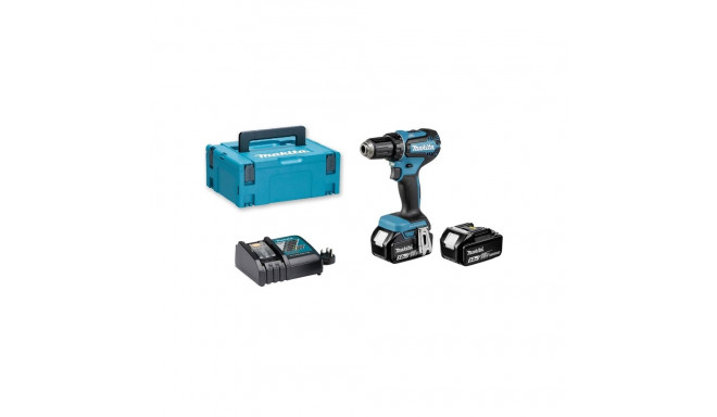 Juhtmeta puur DDF485RTJ 18V 2X5,0AH