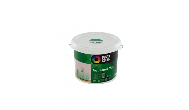 PAINT  AQUAMEL  GREEN 3 KG MATT