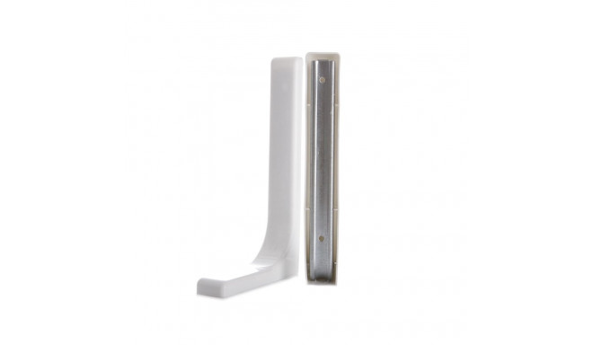 SHELF HOLDER A024 240X144 WHITE 2 PCS.