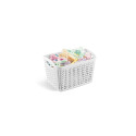 BASKET 1.5L KNIT M-095 WHITE