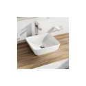 Washbasin Uni 380 S Slim ceramic white