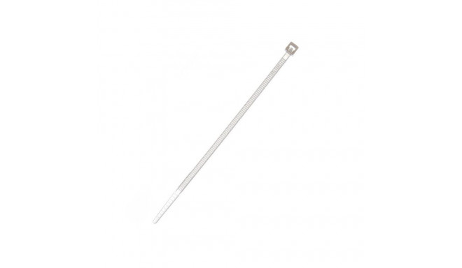 CABLE TIES 98X2.5 ELMATIC WHITE 100PCS