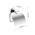 TOILET PAPER HOLDER WITH COVER FELCE F