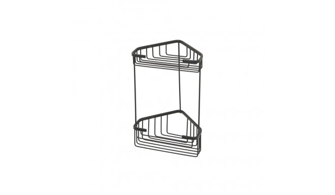 CORNER SHOWER BASKET MATT BALCK