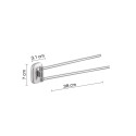 DOUBLE-SIDED SWIVEL HANGER EVEREST EV23