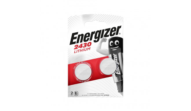 ENERGIZER CR2430 liitium patarei X2
