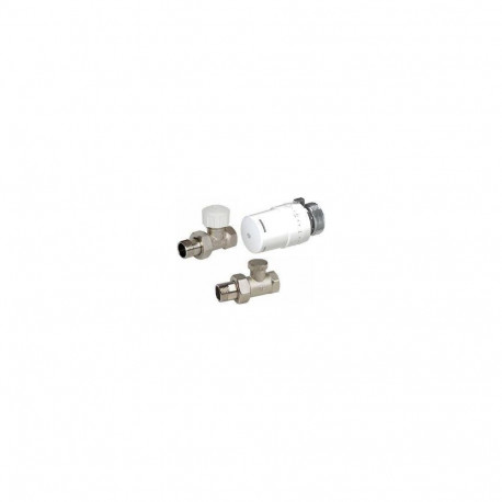 SET OF THERMOSTAT HEAD W STRAIGHT VALVE