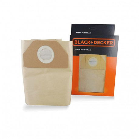 PAPER FILTER BAG 30L BLACK+DECKER