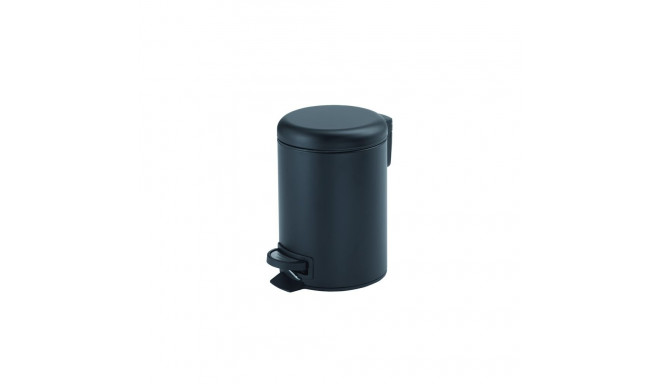 POTTY PEDAL BIN 3 LT MATT BLACK