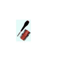 Screwdriver with nozzles KD329