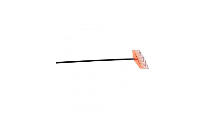 FAN RAKE WITH METAL HANDLE 43X21 CM VG1