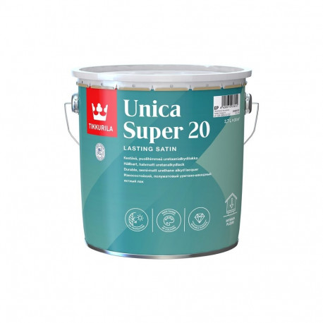 LACQ UNICA SUPER 20 S-GL TIKKURILA 2.7L