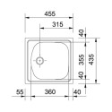 SINK FRANKE ETN 610-45 45.5?43.5