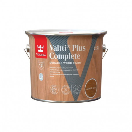 Valtti Plus Complete merevaigukollane tiik 2.5L