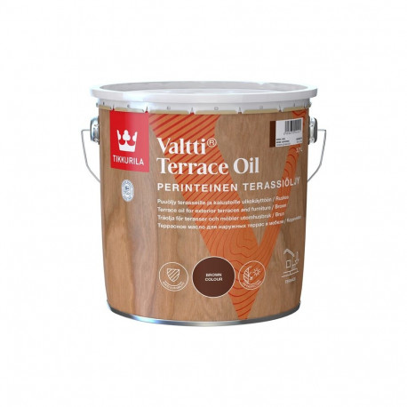VALTTI TERRACE OIL 2.7L pruun