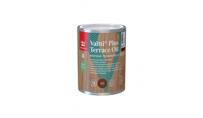 VALTTI PLUS TERRACE OIL 0.9L BROWN