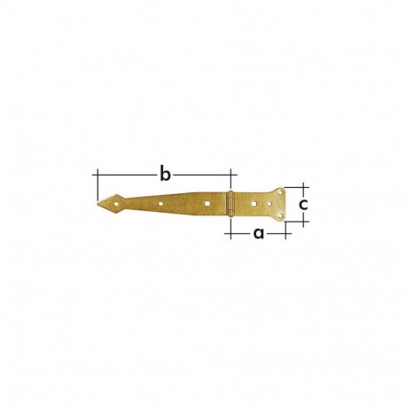 uksehinged 612301/816301 300x2,5