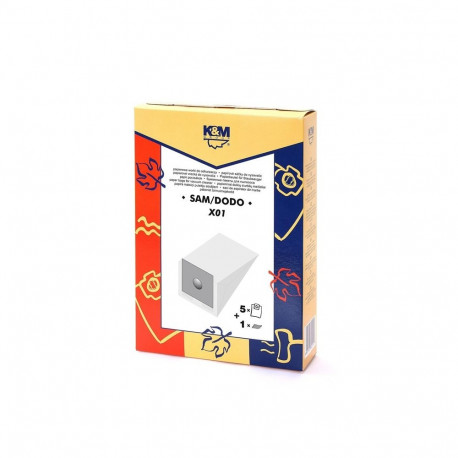 tolmuimeja kotid X01 universaalne (5+0)