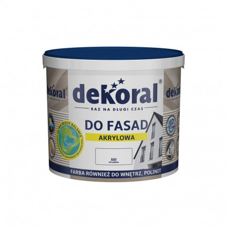 FACADE PAINT POLINIT valge 10 L