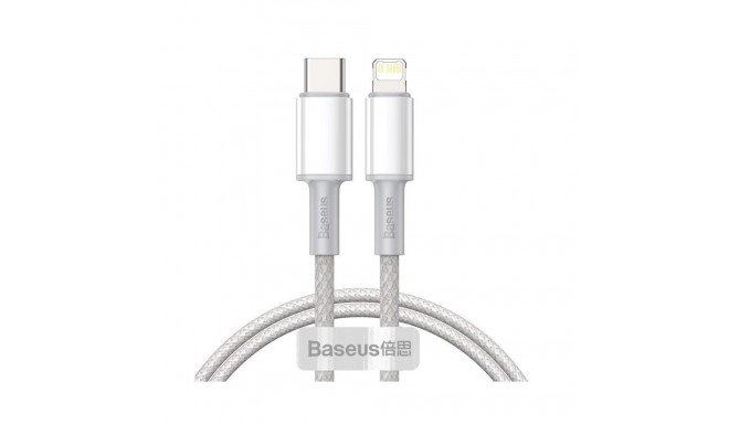CABLE TYPE-C TO LIGHTNING 20W 1M WHITE