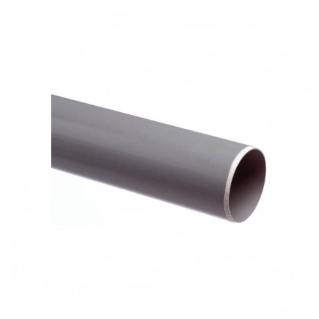 PIPE WITH SOCKET S&W 40X1,8X2000 PP,GREY