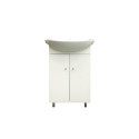 MYKONOS 50 SET WHITE WASHBASIN/CABINET