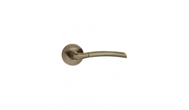 DOOR HANDLE ZORBA ANTIQUE BRASS