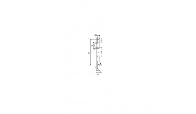 STRIKE PLATES RP91 WHITE ZINC