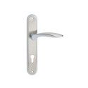 VB85C DOOR HANDLE BLANKA 85MM CYL SAT CP