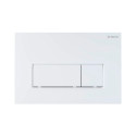 CONTROL BUTTON SLIM WC BIANCO MODEL 1