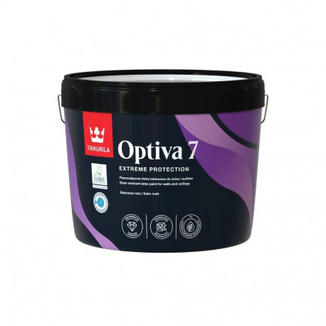 PAINTS OPTIVA SATIN MATT 7 BA 9L